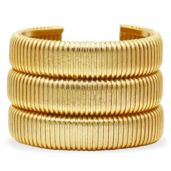 Snake Chain Statement Cuff