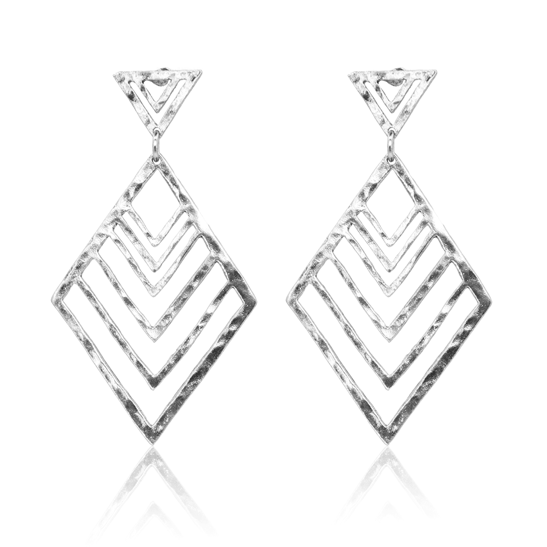 Angular Antique Earrings