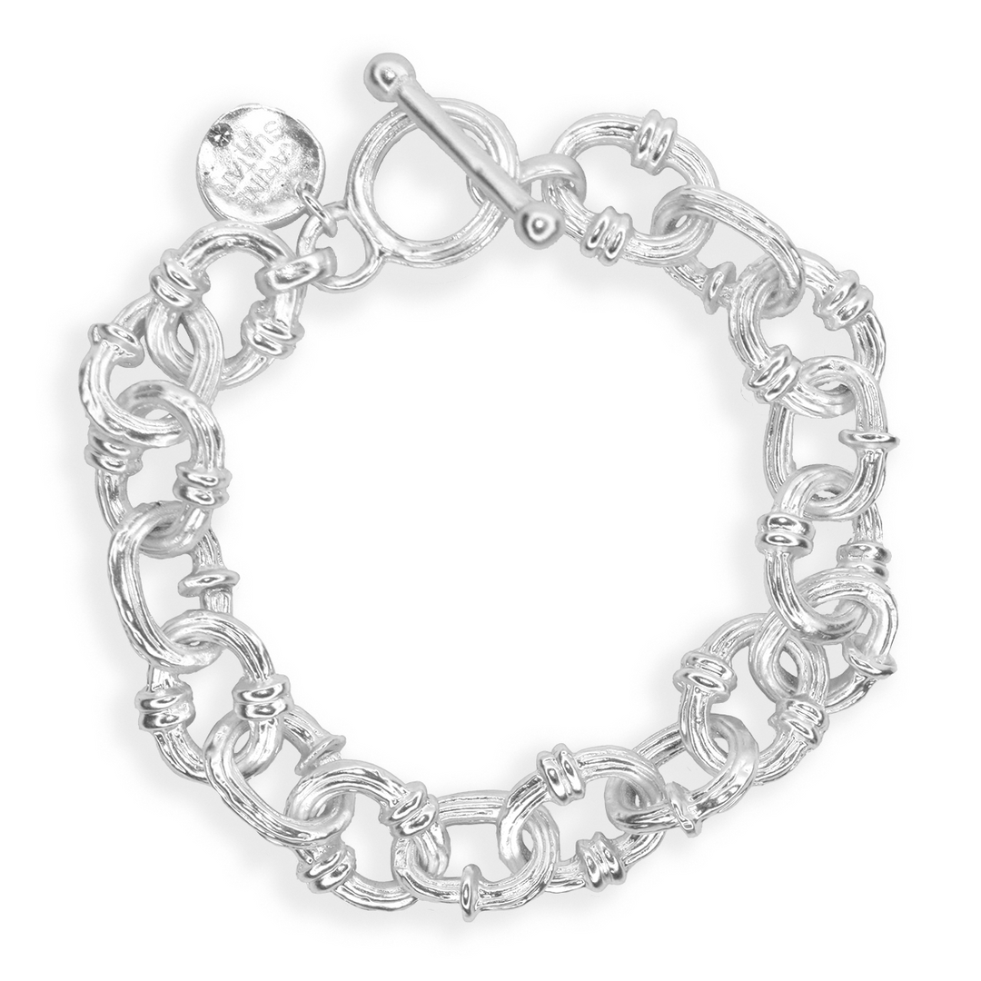Chunky chain layering bracelet - Karine Sultan