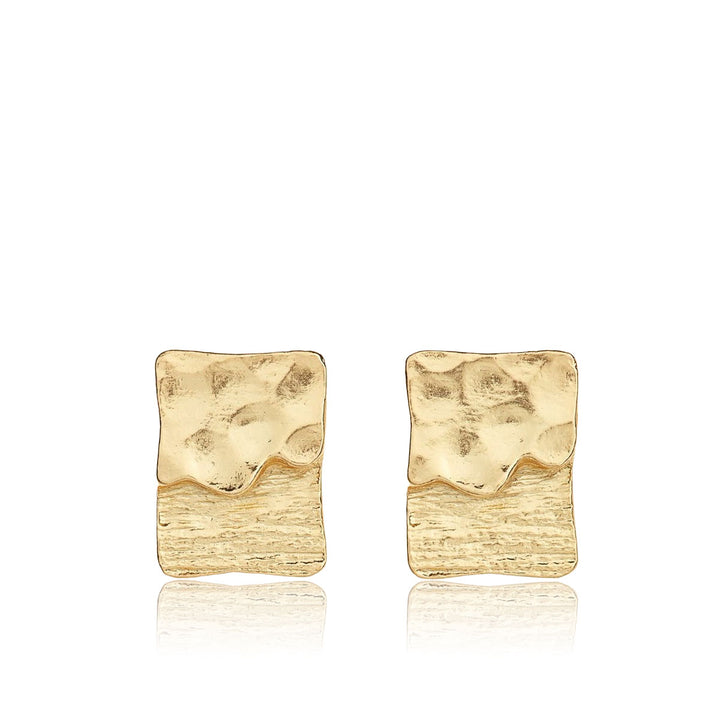 Elongated stud earrings - Karine Sultan