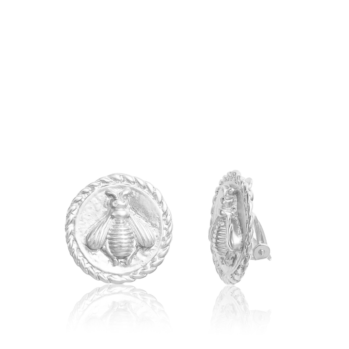 Bee Clip Earrings - Karine Sultan