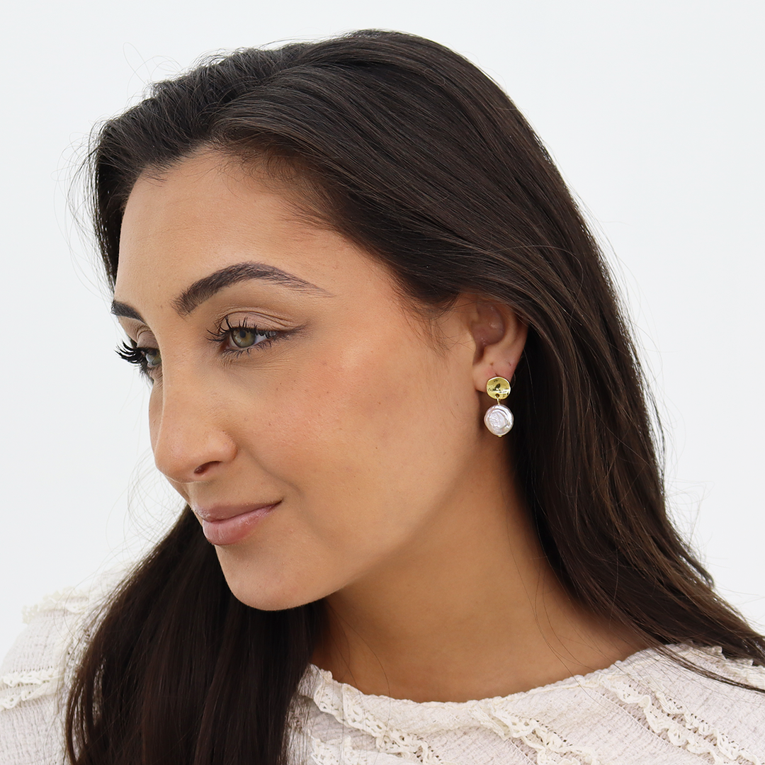 Mini Pearl Drop Earrings