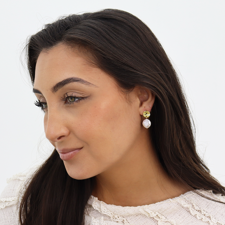 Mini Pearl Drop Earrings