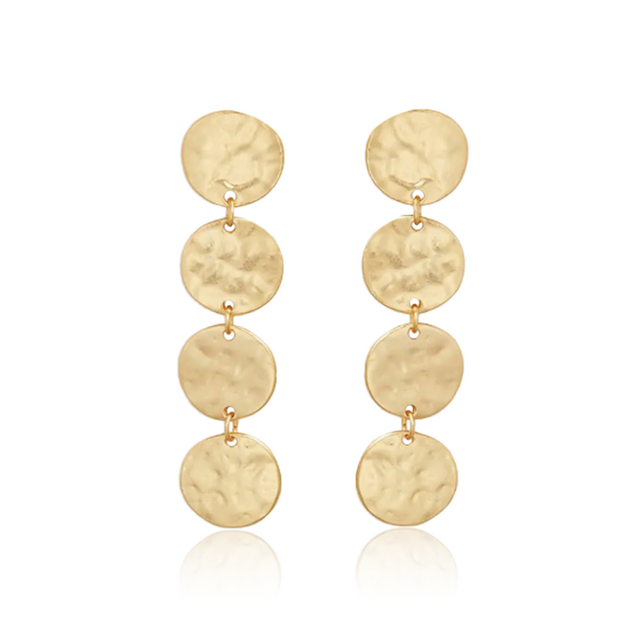 Coin Drop Earrings