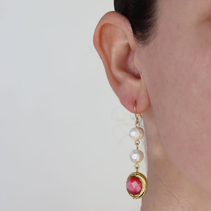 Dolce Linear Drop Earrings