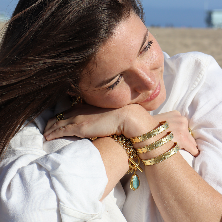 Dots Cuff Bracelet