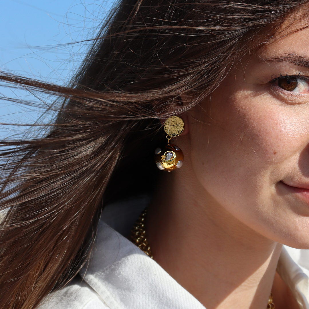 Sea Bubble Clip-on Earrings