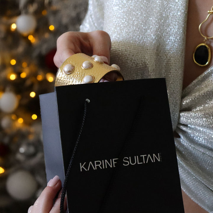 Pearl Cuff Bracelet - Karine Sultan