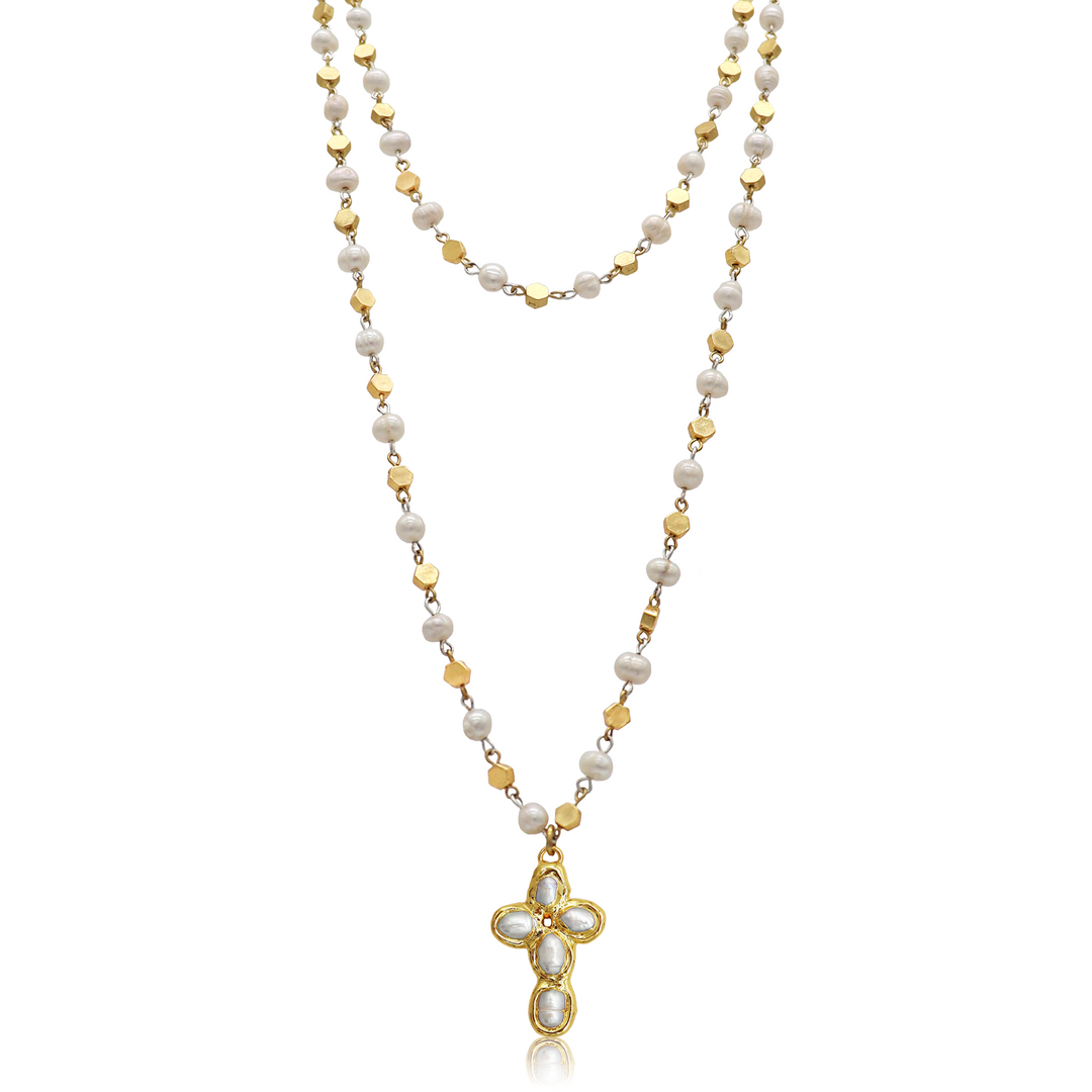 Mermaid Rosary Necklace