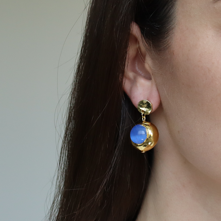 Ocean Orb Earrings