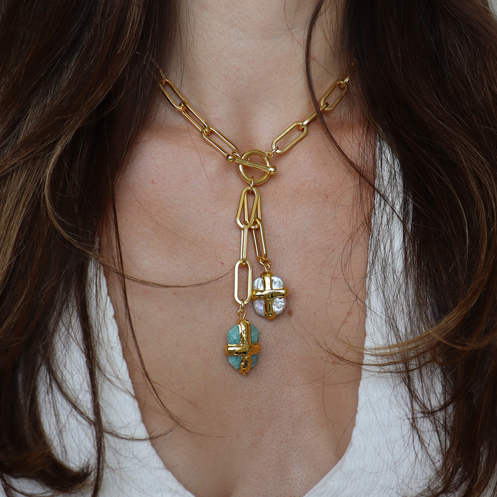 Briza Y Duo Necklace