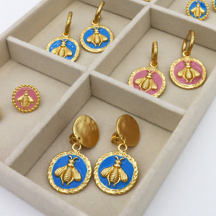 ColorPop Bee Clip-on Earrings