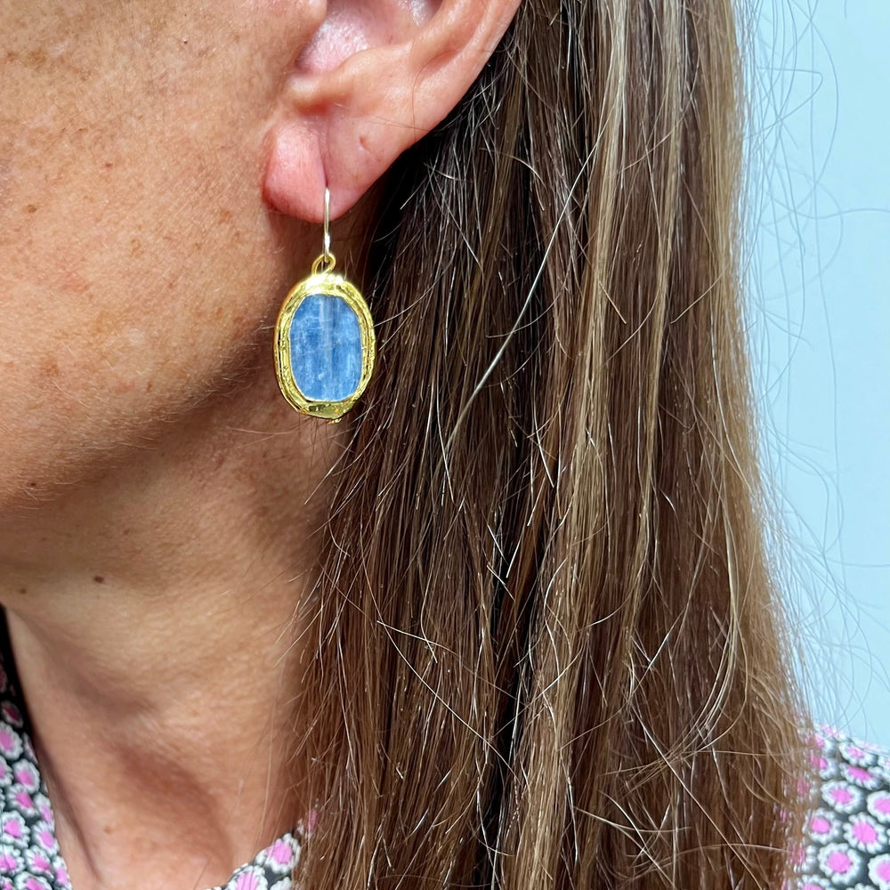 Kyanite Earrings - Karine Sultan