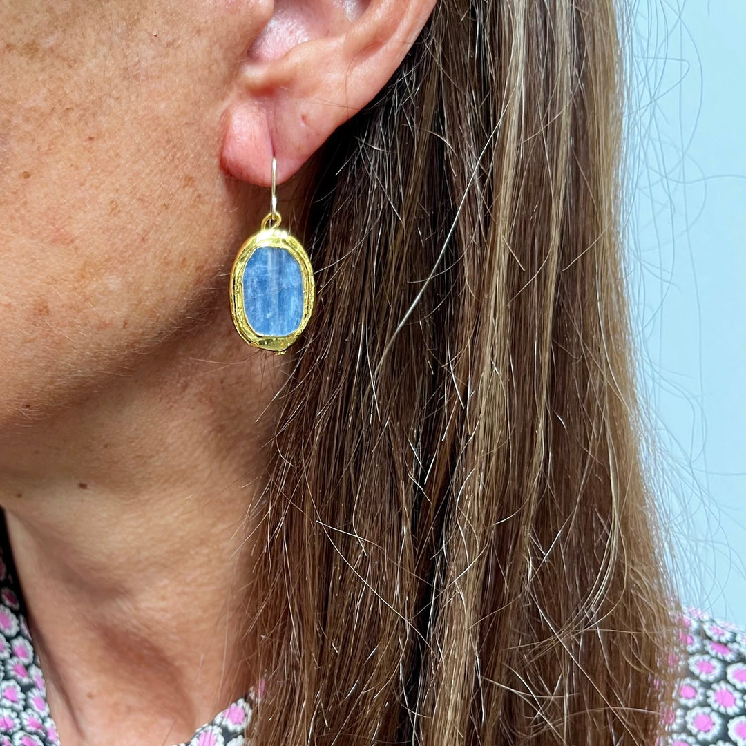 Kyanite Earrings - Karine Sultan