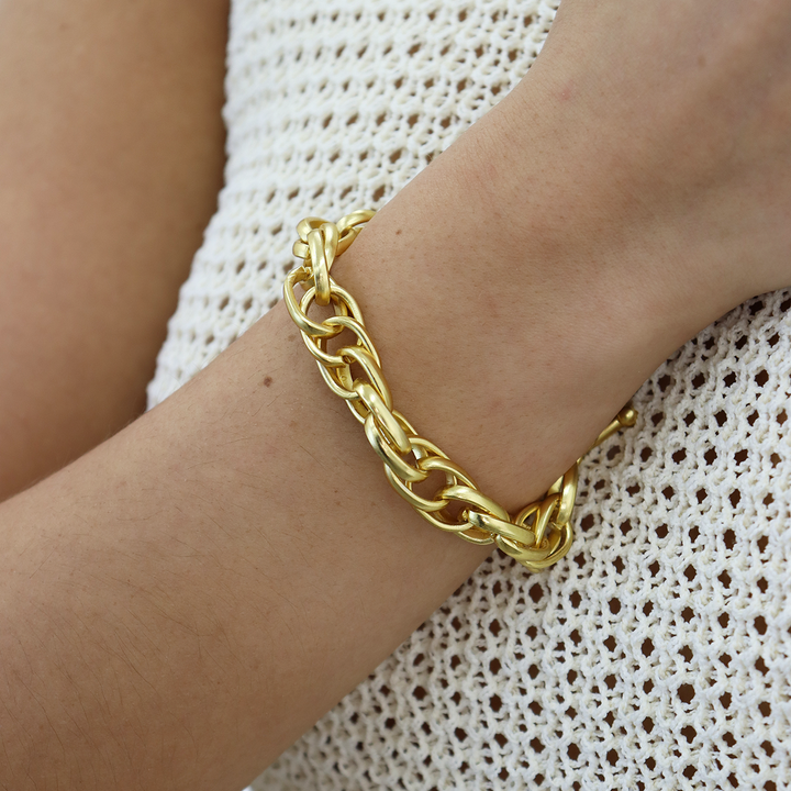 Intertwined Link Bracelet - Karine Sultan