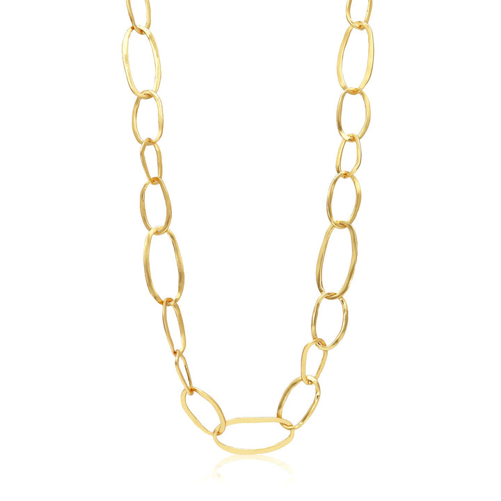Oval link long chain - Karine Sultan