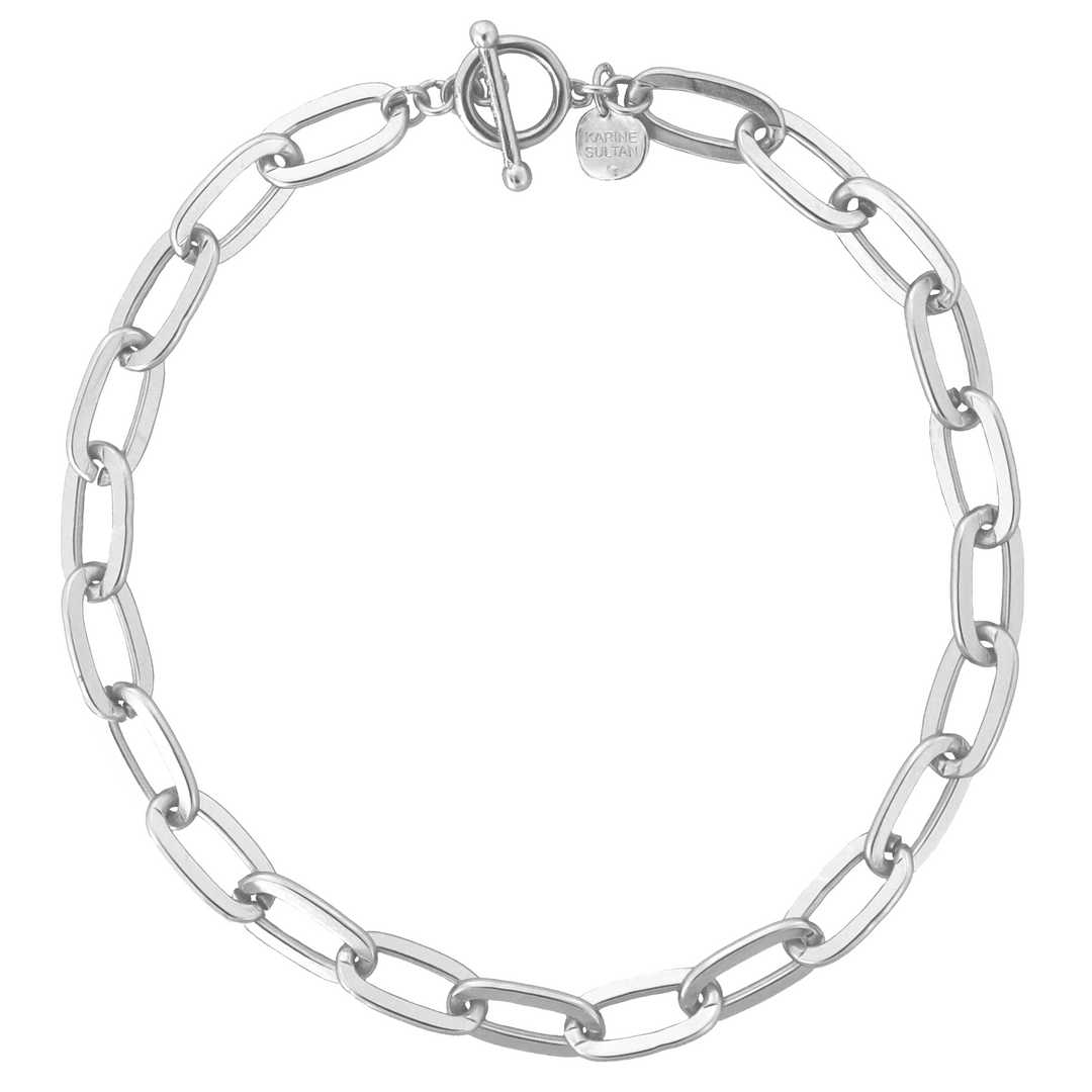 Thick Link Short Necklace - Karine Sultan