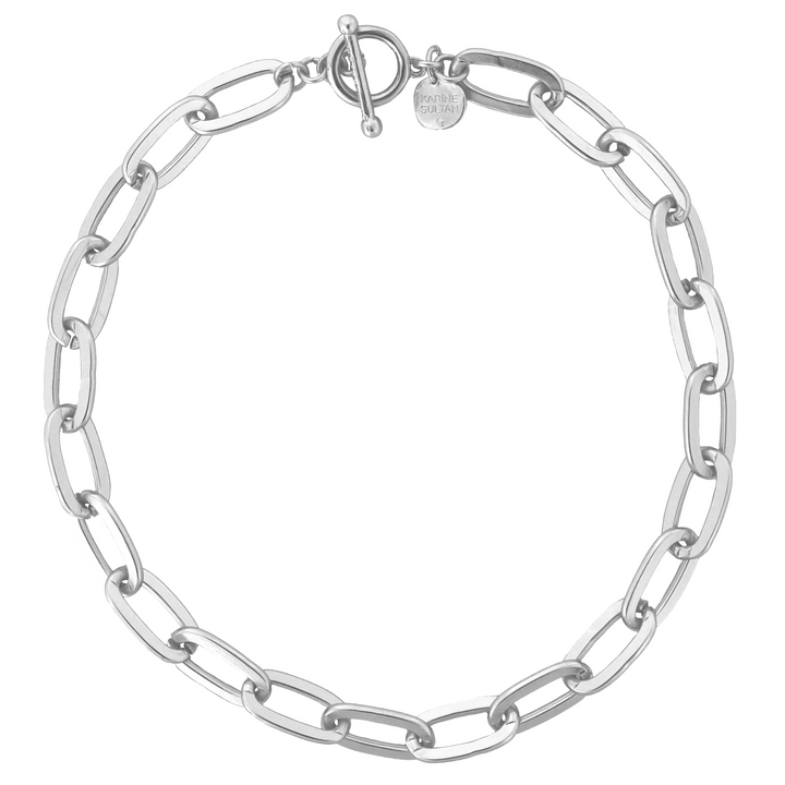 Thick Link Short Necklace - Karine Sultan