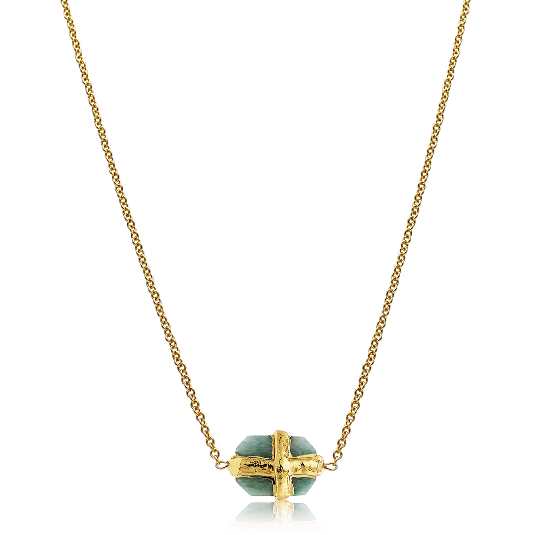 Briza X Amazonite Delicate Necklace