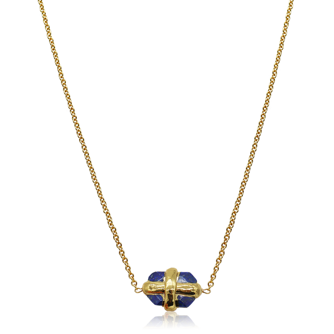 Briza X Lapis Delicate Necklace