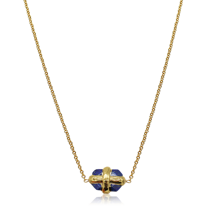 Briza X Lapis Delicate Necklace