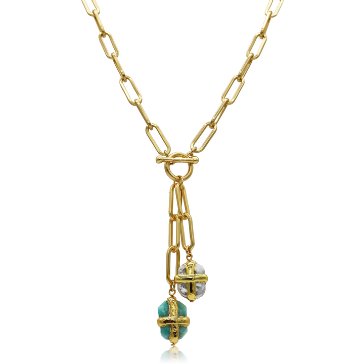 Briza Y Duo Necklace