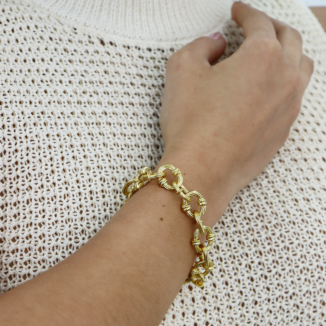 Chunky Chain Bracelet - Karine Sultan