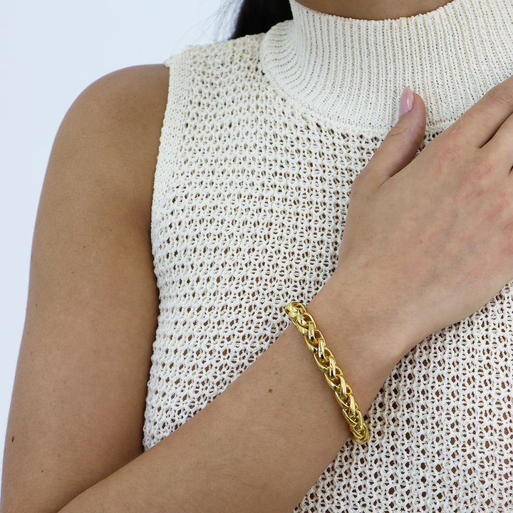 Braided Link Bracelet - Karine Sultan
