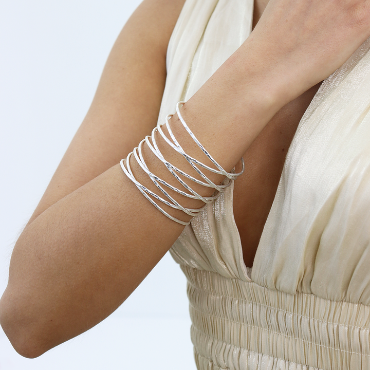 Wire Cuff Bracelet - Karine Sultan