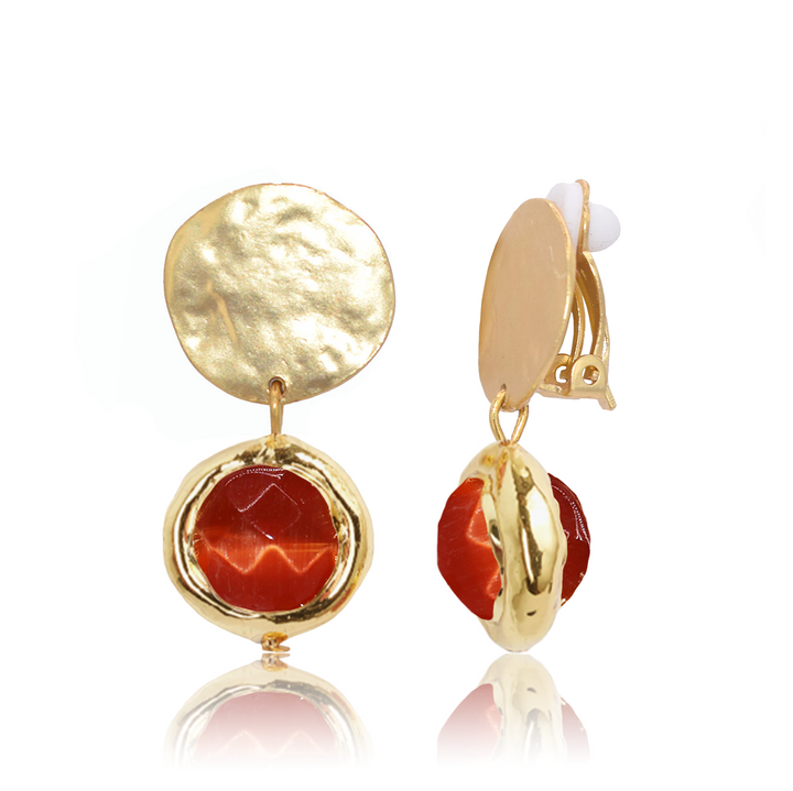 Coriandoli Clip-on Earrings