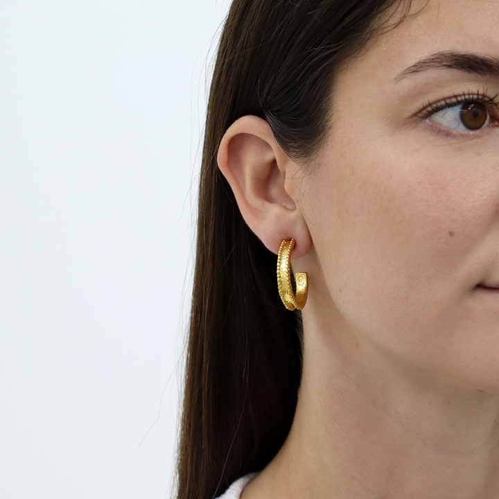 Dotty Hoop Earrings