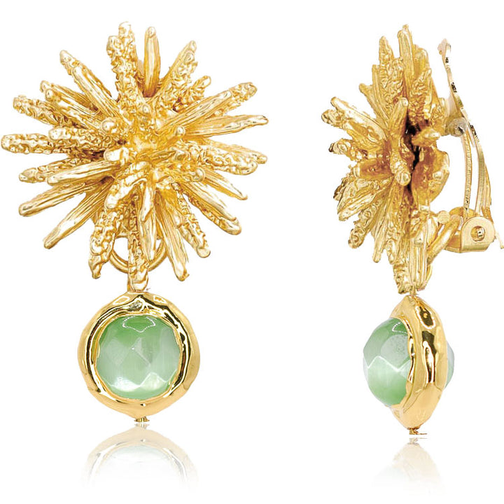 Coriandoli X Starburst Clip-On Earrings