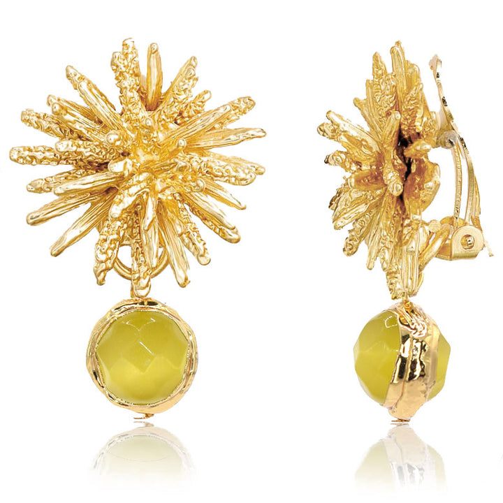 Coriandoli X Starburst Clip-On Earrings