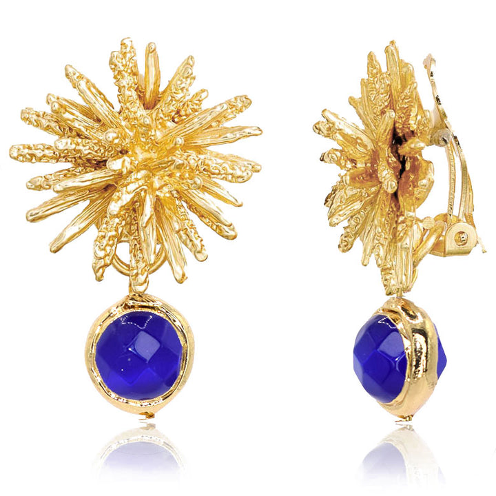 Coriandoli X Starburst Clip-On Earrings