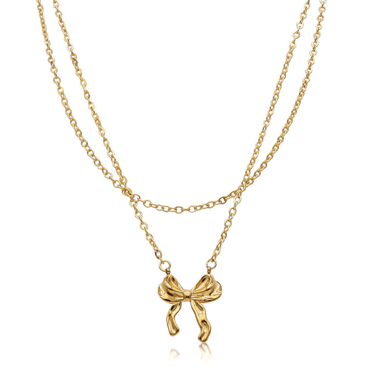 Delicate Bow Necklace