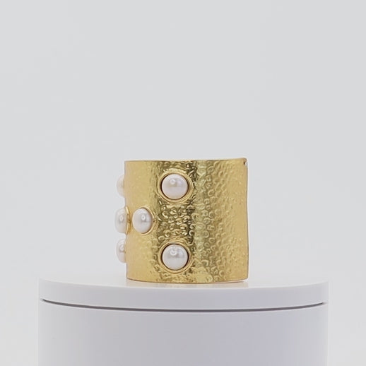 Pearl Cuff Bracelet