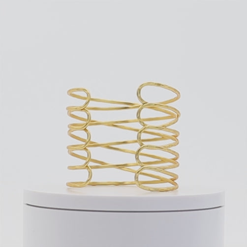 Wire Cuff Bracelet