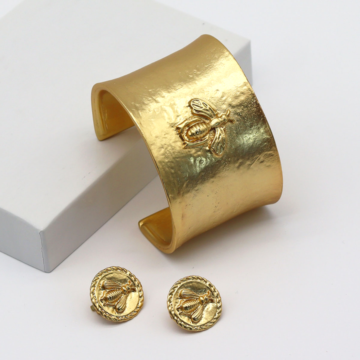 Bee Clip Earrings - Karine Sultan