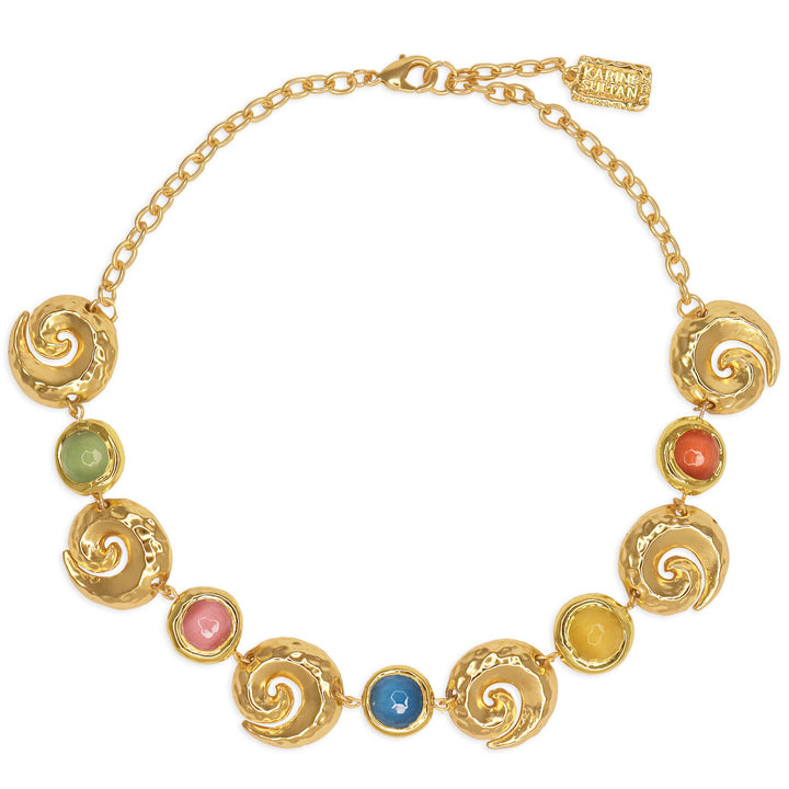 Coriandoli X Spiral Shell Necklace