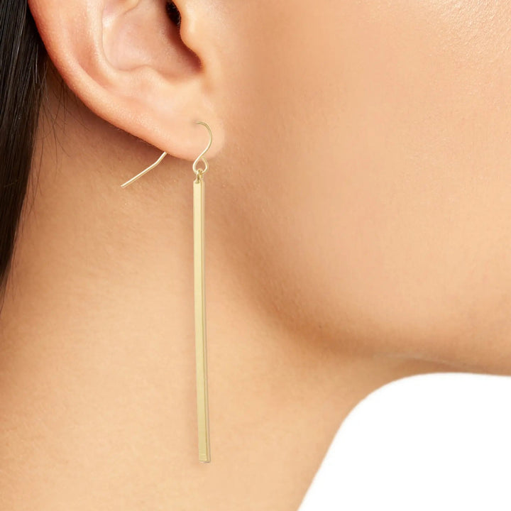 Bar Drop Earring - Karine Sultan Official Website