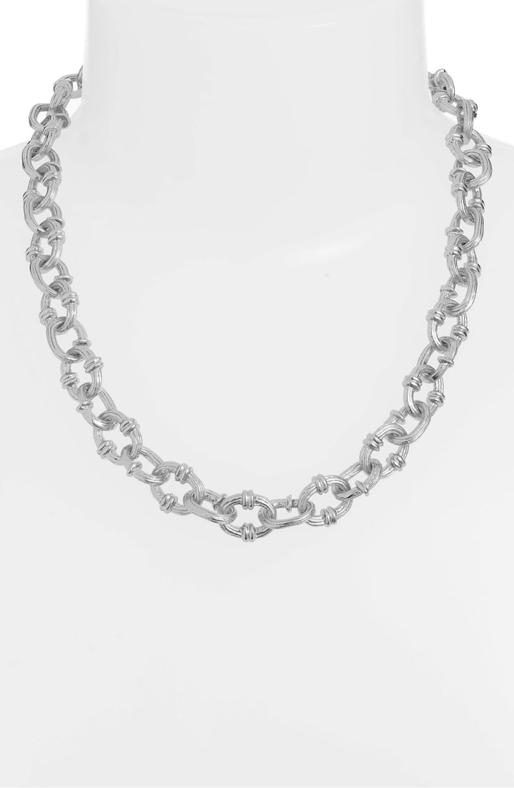 Chunky chain layering necklace - Karine Sultan