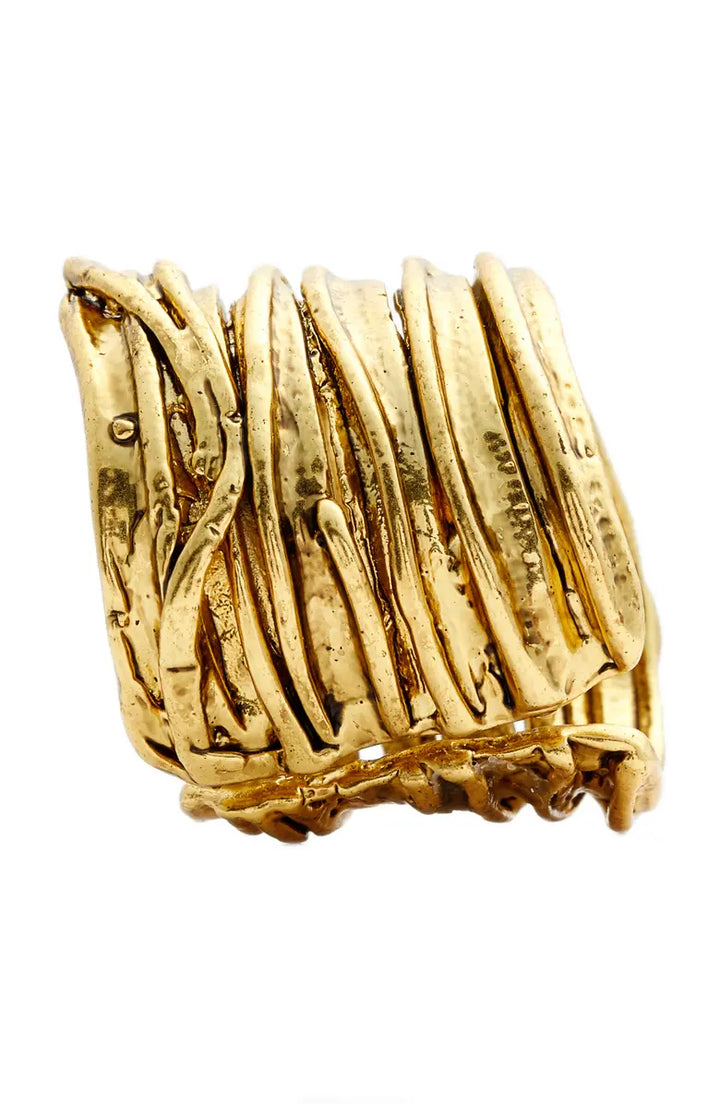 Brushed Ribbon Ring - Karine Sultan