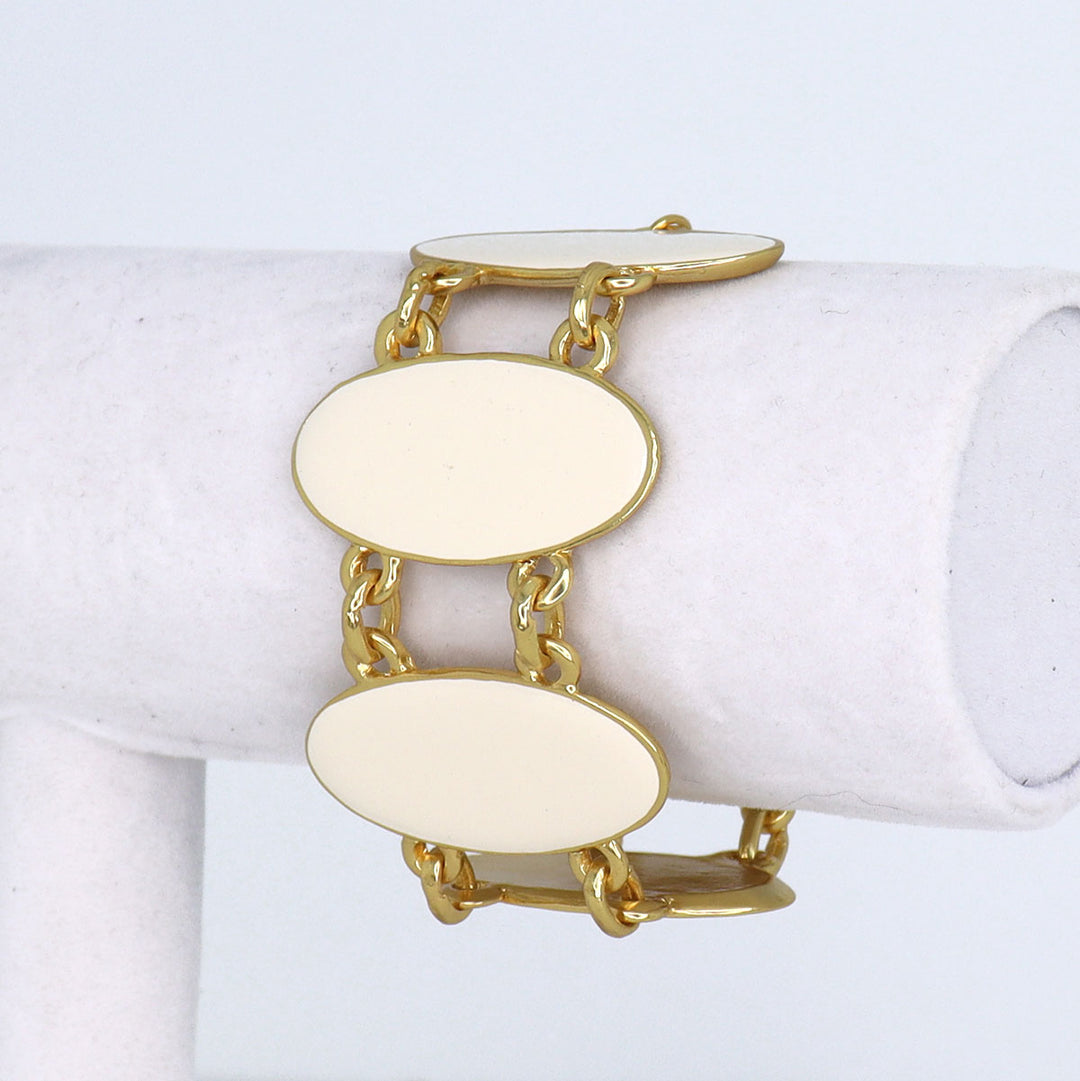 Enamel Statement Bracelet