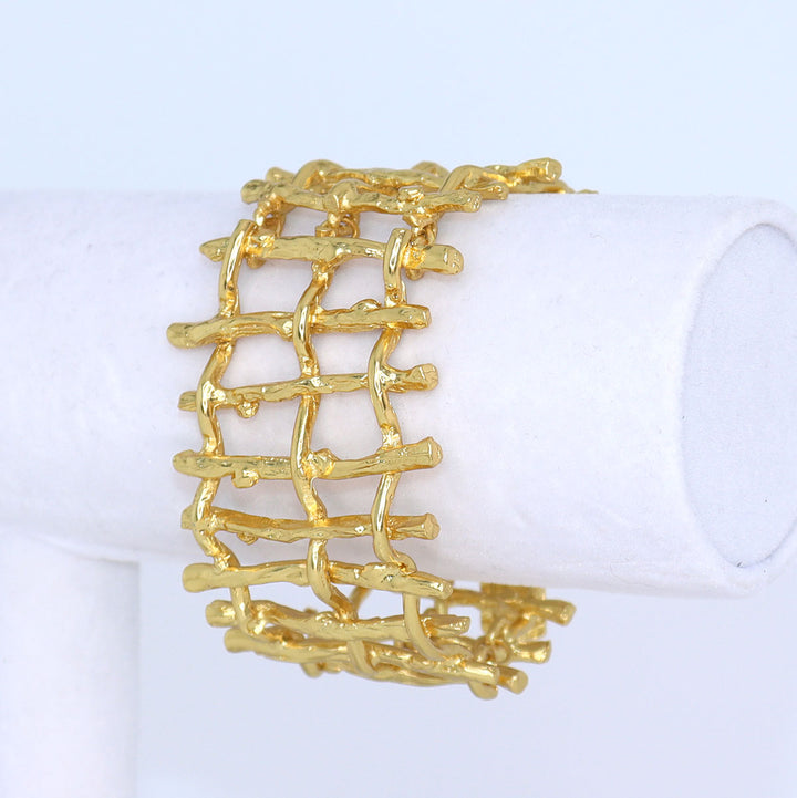 Sculpted Branch Bracelet