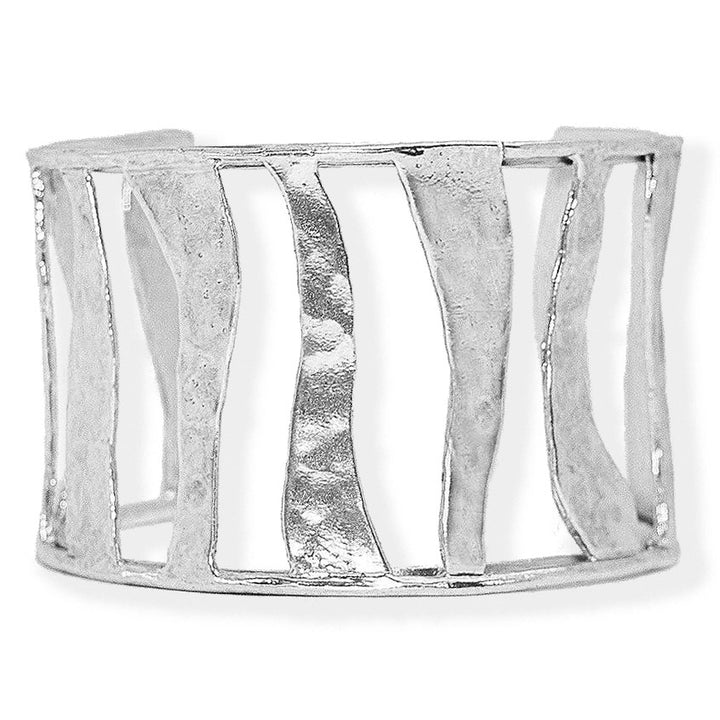 Wavy line cuff - Karine Sultan