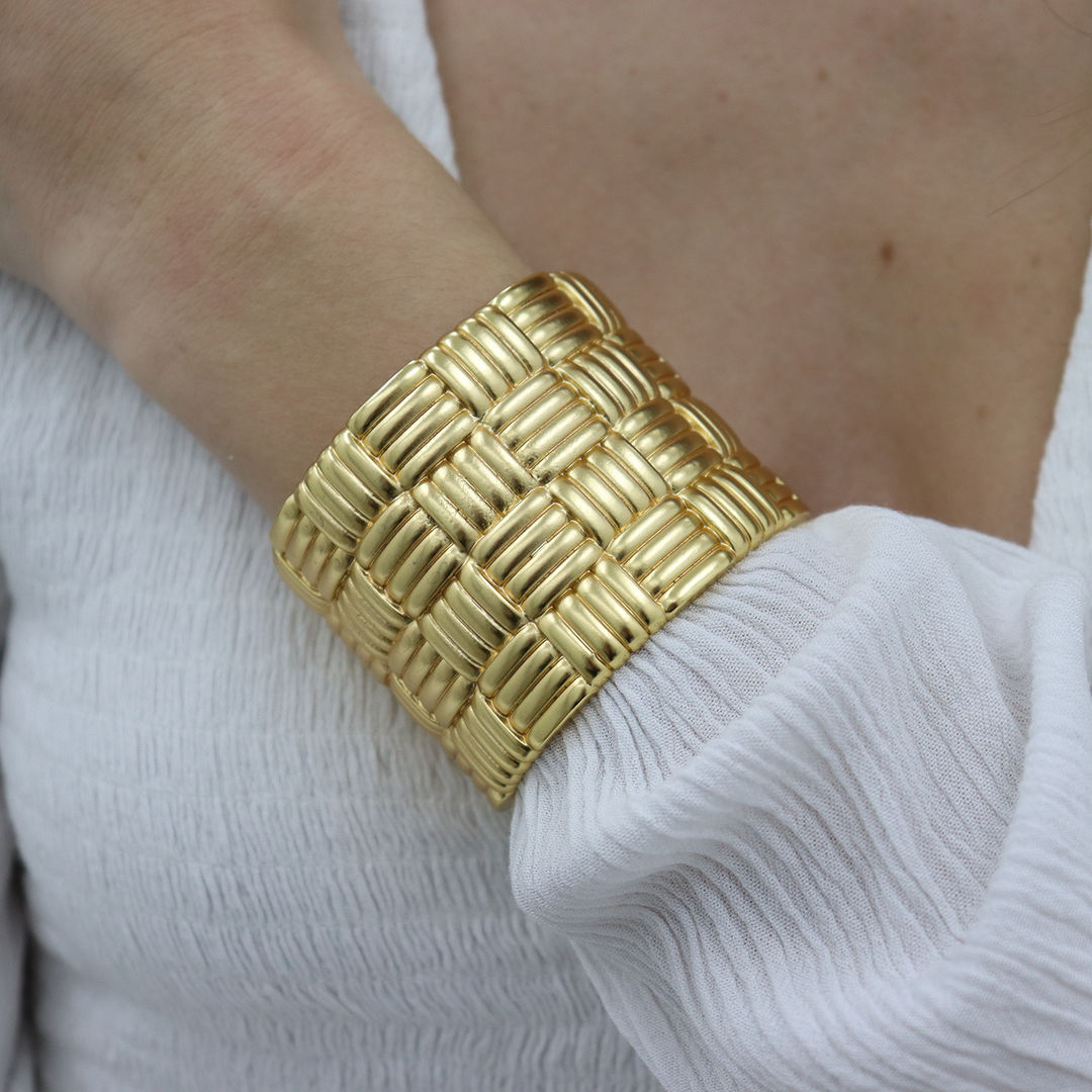 Woven Cuff Bracelet