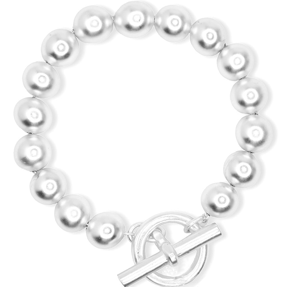 Beaded chain bracelet - Karine Sultan