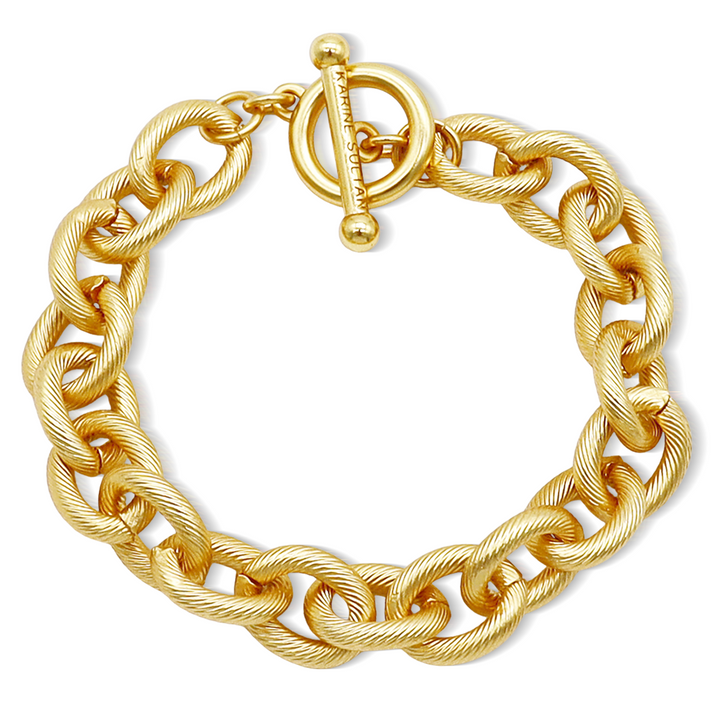 Imperial Twist Chain Bracelet