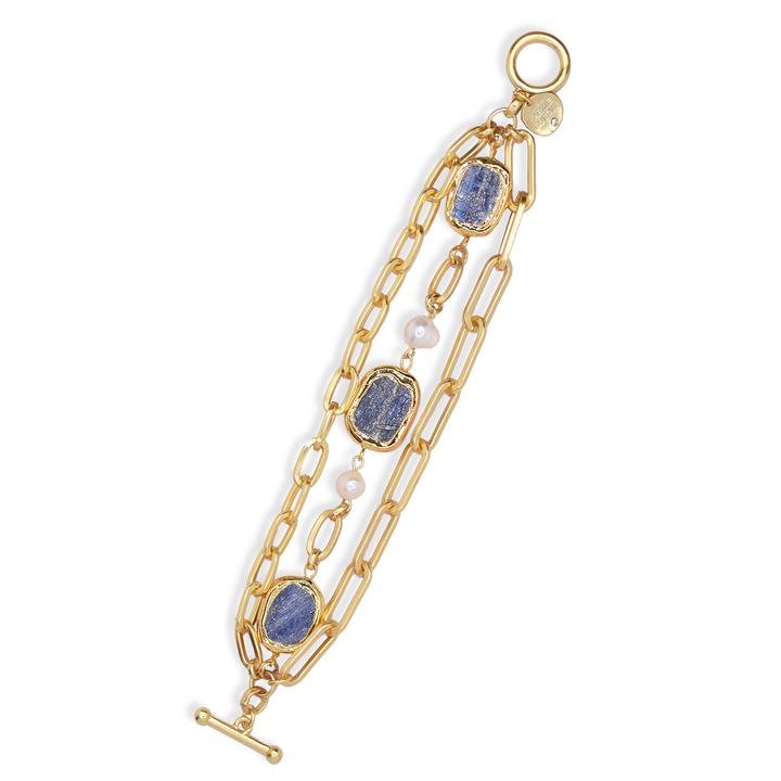 Kyanite Multi Layer Bracelet