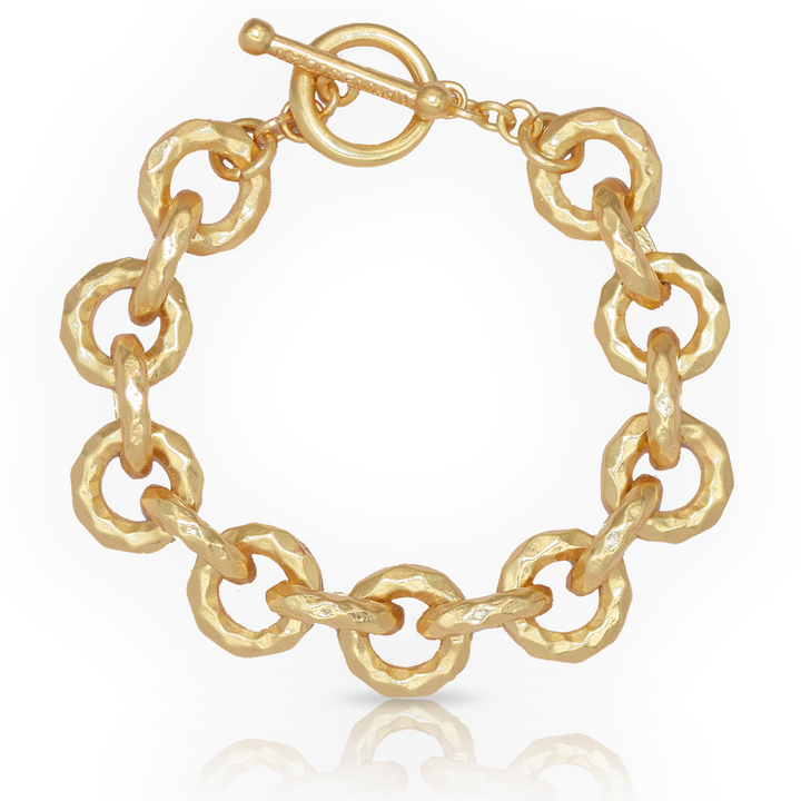 Round link layering bracelet - Karine Sultan